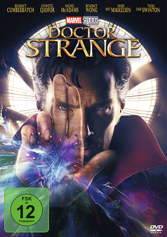 Doctor Strange DVD mit Benedict Cumberbatch