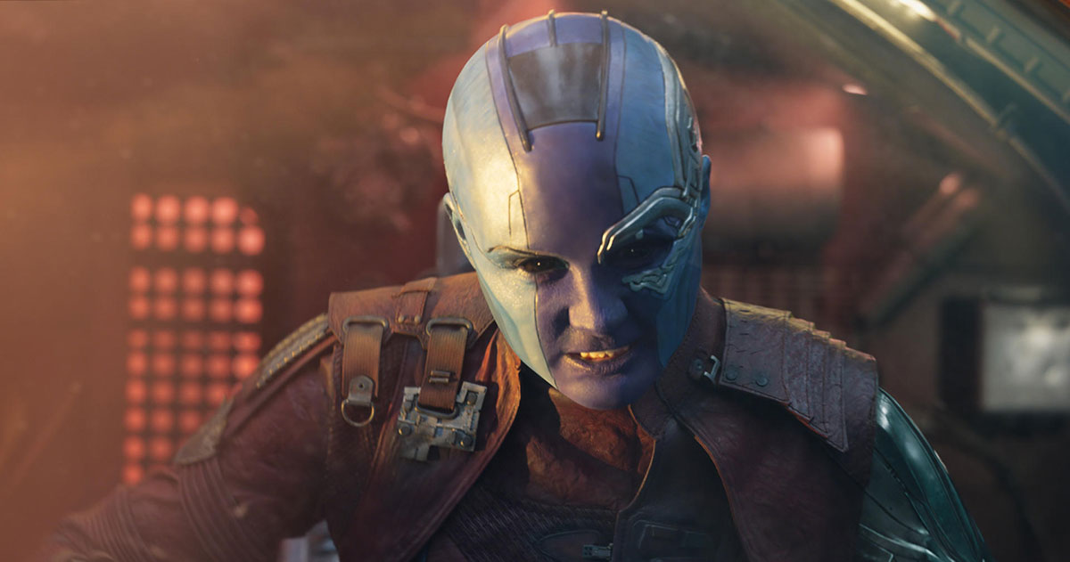 Guardians of the Galaxy Vol 2 Kritik mit Karen Gillan als Nebula 