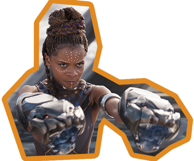 Letitia Wright als Shuri in Black Panther - T'Challas Schwester