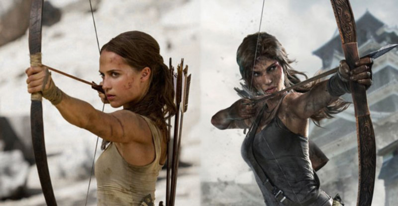 Tomb Raider Lara Croft Movie vs Game Kritik 2018