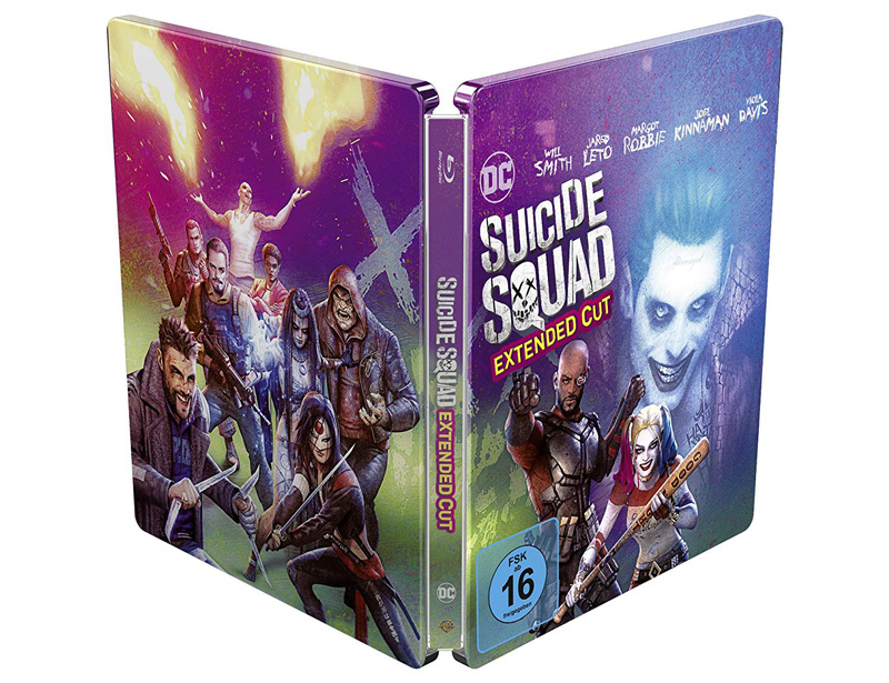 Suicide Squad Steelbook Bluray Limited Edition