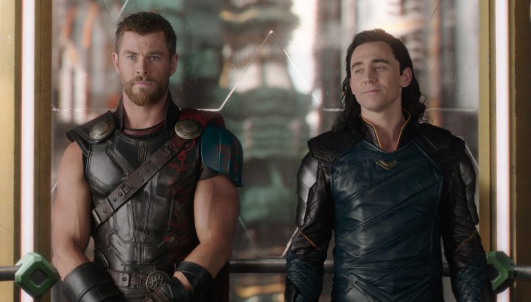 Thor 3 Tag der Entscheidung Chris Hemsworth und Tom Hiddleston