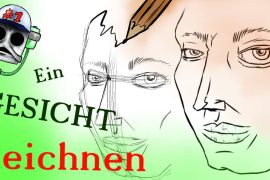 Gesicht Zeichnen im Comic Style