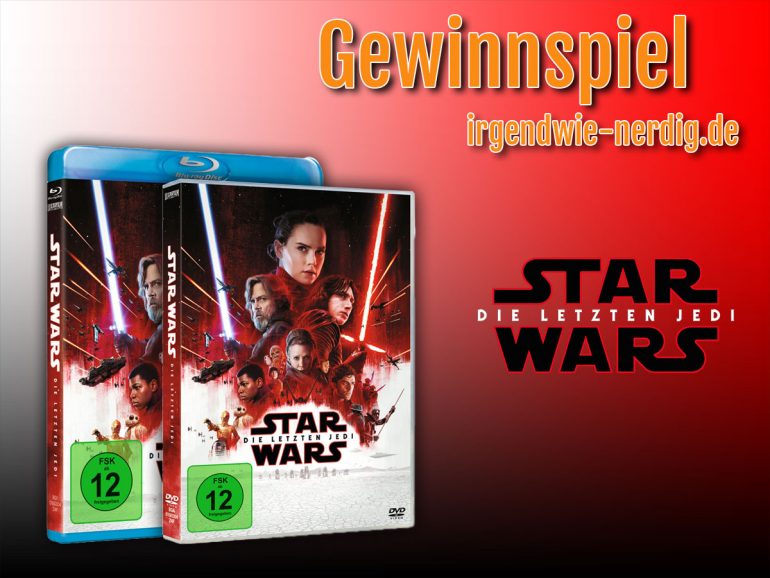 Star Wars - Die Letzten Jedi - Blu-Ray oder DVD zu gewinnen