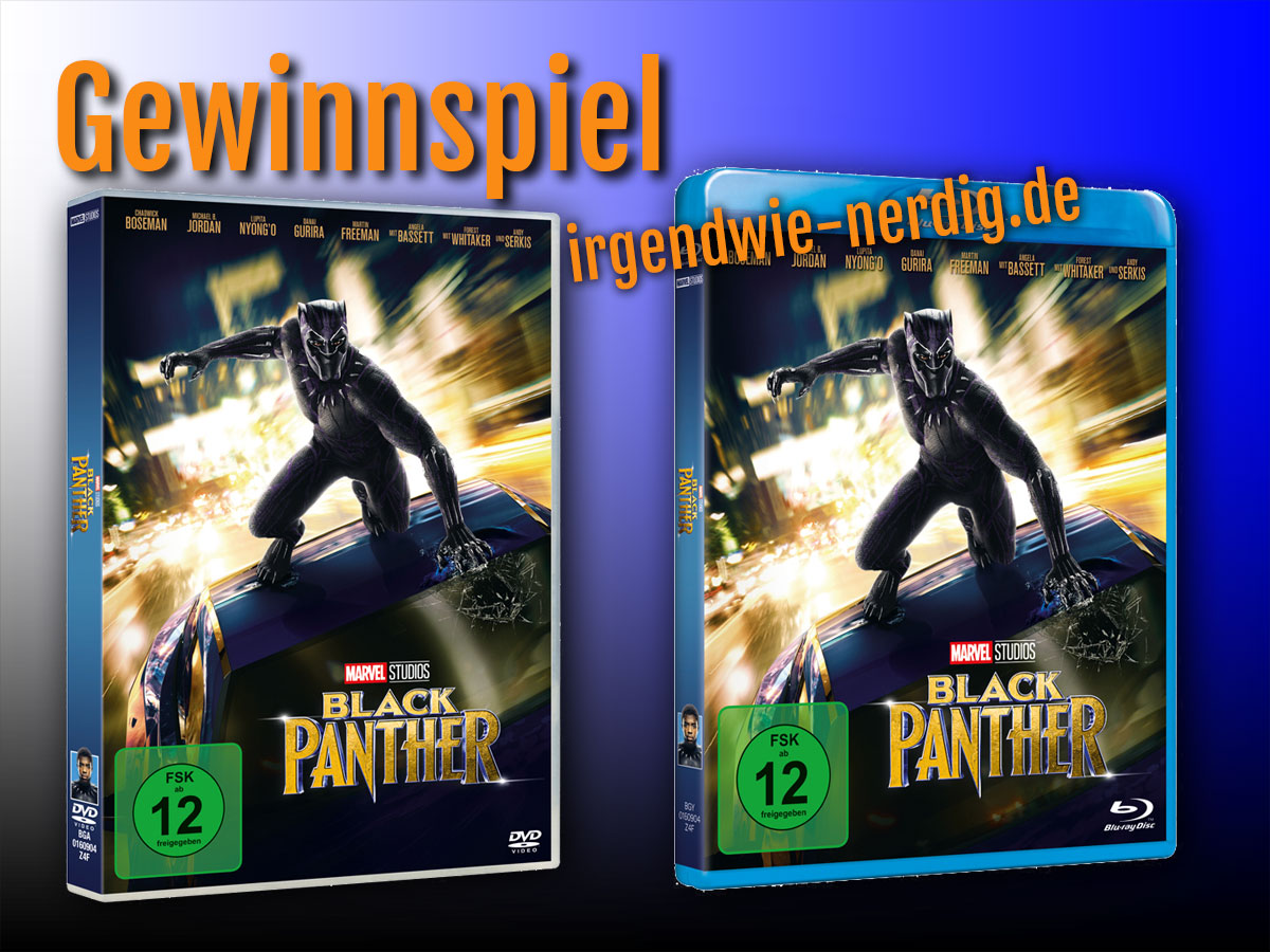 Black Panther Gewinnspiel Blu-Ray, DVD