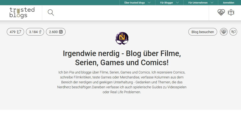 Irgendwie nerdig trusted blogs