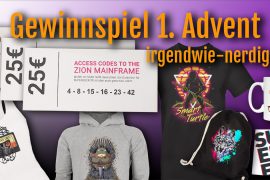 1. Advent Weihnachtsgewinnspiel irgendwie nerdig mit SUPERGEEK