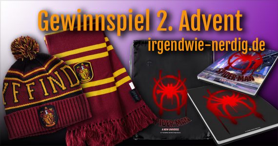 Gewinnspiel irgendwie nerdig Weihnachten Advent Elbenwald Spider-Man