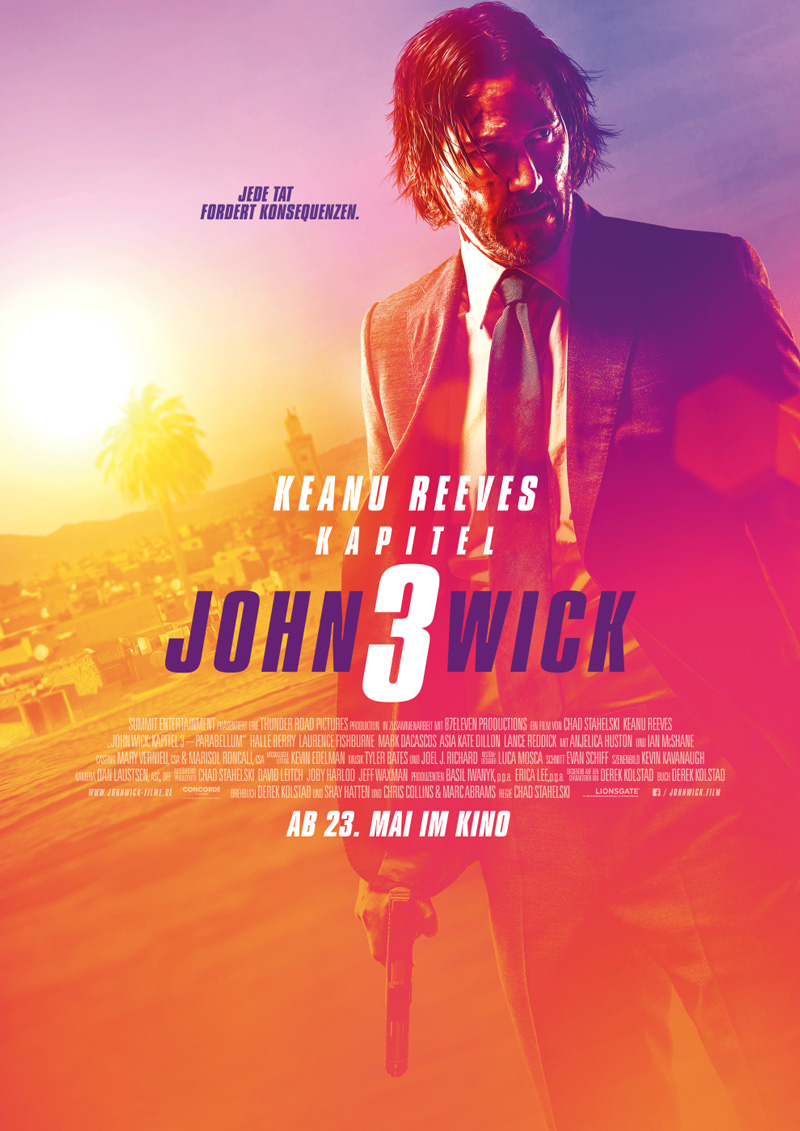 John Wick 3 Keanu Reeves Poster Kritik