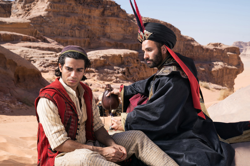 Aladdin Kritik 2019 mit Mena Massoud und Marwan Kenzari