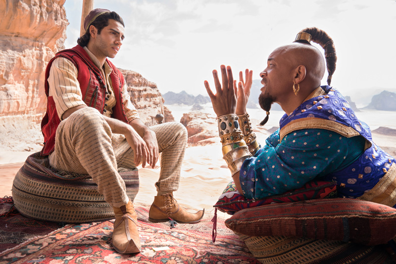Aladdin Kritik 2019 mit Mena Massoud und Will Smith