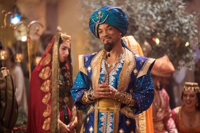 Aladdin Kritik 2019 mit Will Smith als Dschinni