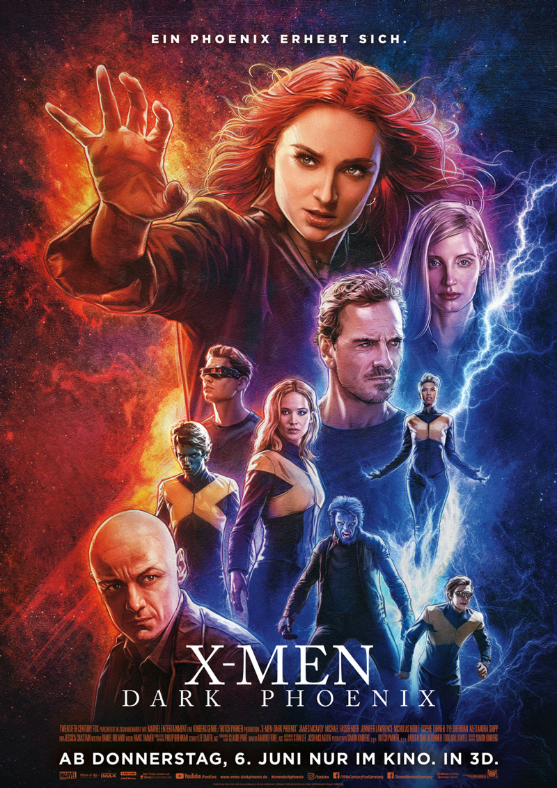 Dark Phoenix Kritik Poster irgendwie nerdig