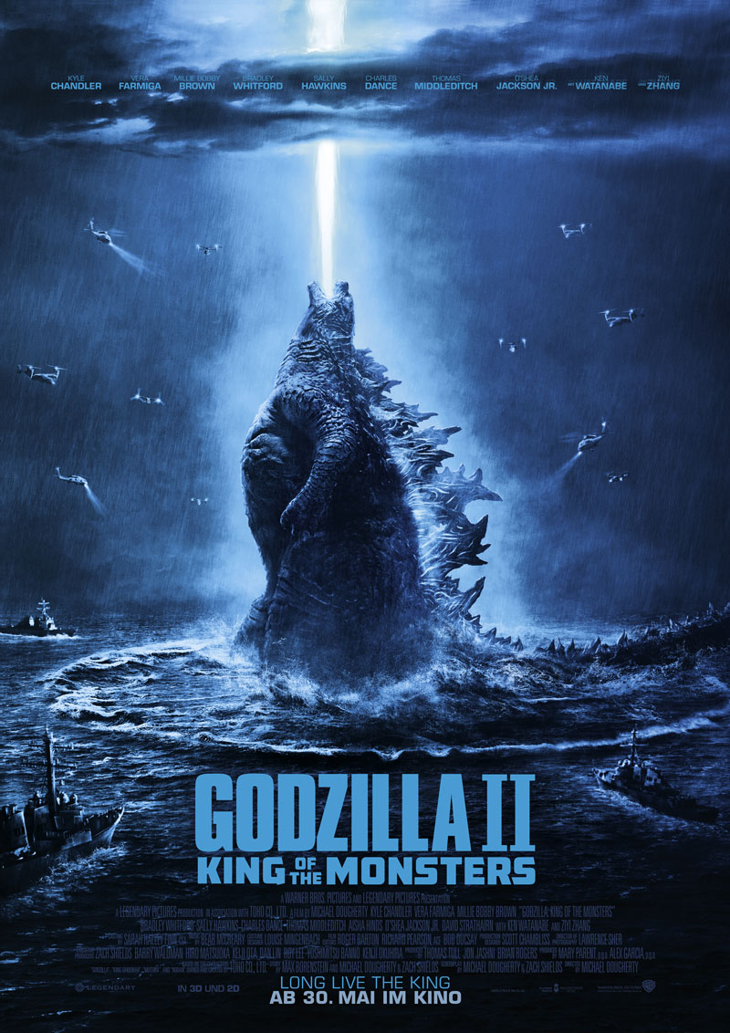 Godzilla 2 Kritik Poster irgendwie nerdig