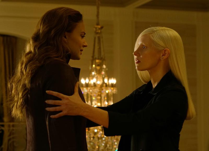 Dark Phoenix Kritik mit Sophie Turner und Jessica Chastain