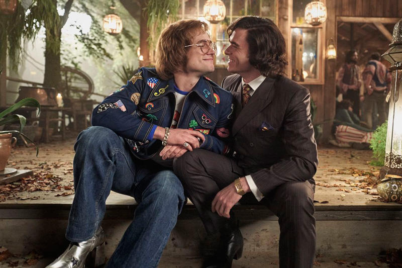 Rocketman Kritik mit Taron Egerton und Richard Madden