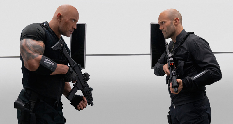 Fast and Furious Hobbs and Shaw mit Jason Statham und Dwayne Johnson