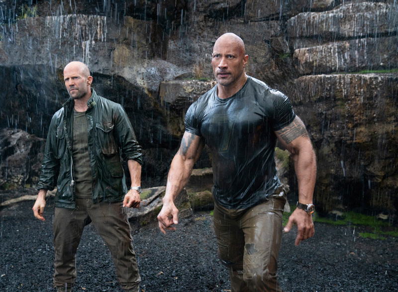 Fast and Furious Hobbs and Shaw mit Jason Statham und Dwayne Johnson