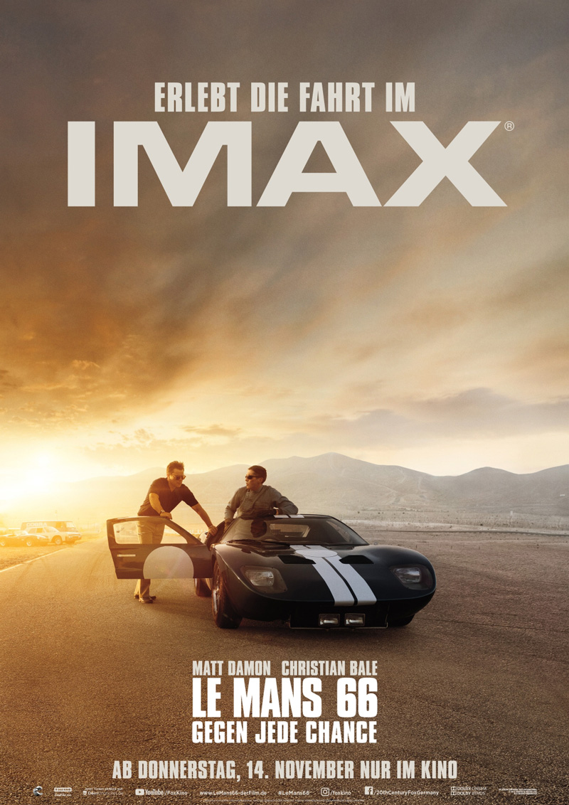 Le Mans 66 für das IMAX Kino