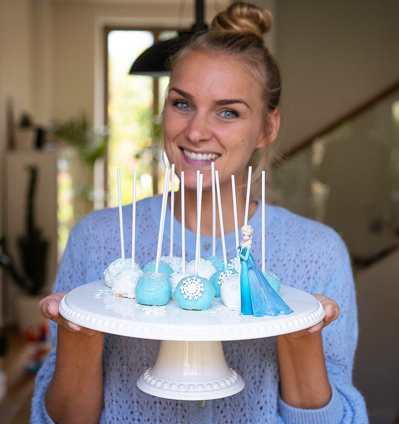 Die Eiskönigin 2 Cake Pops mit Zitronengeschmack Rezept von Sharielle.de