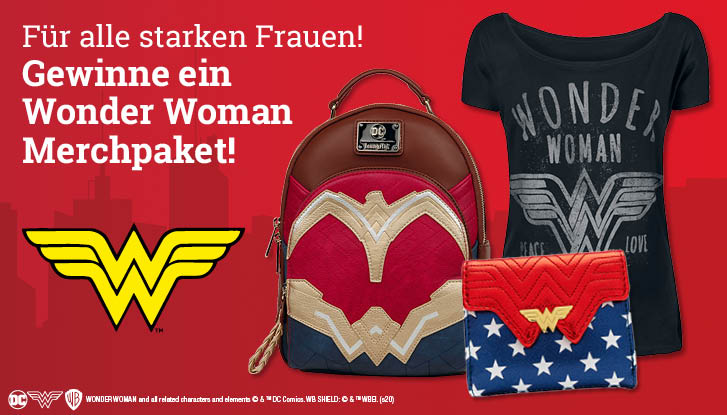 EMP Wonder Woman Merch Paket