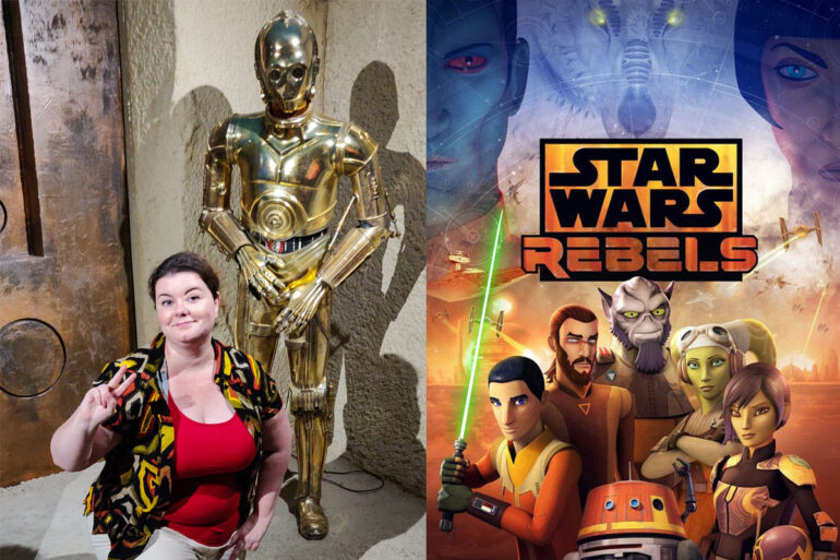 Star Wars Rebels Outpost One C3PO Ahsoka Serie Disneyplus